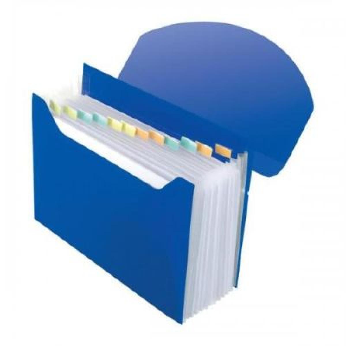 Optima Expanding File 13 Part - Blue