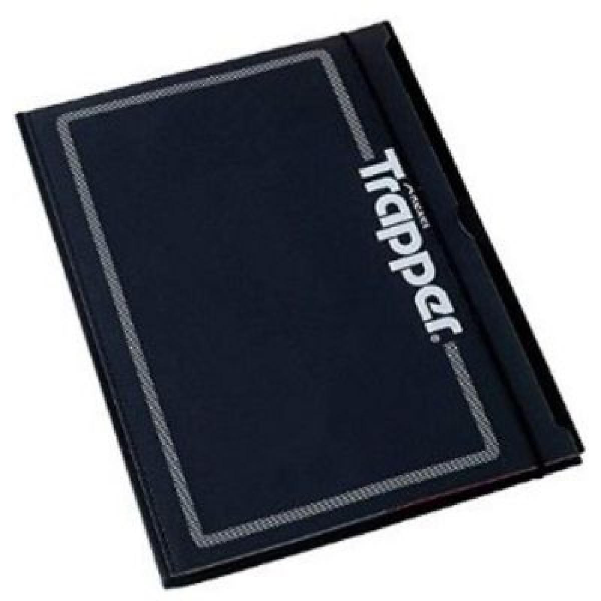 Trapper 2 Pocket Card Folder - Black