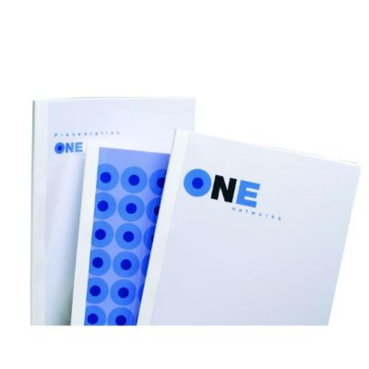 Thermal Binding Cover A4 35 mm - White