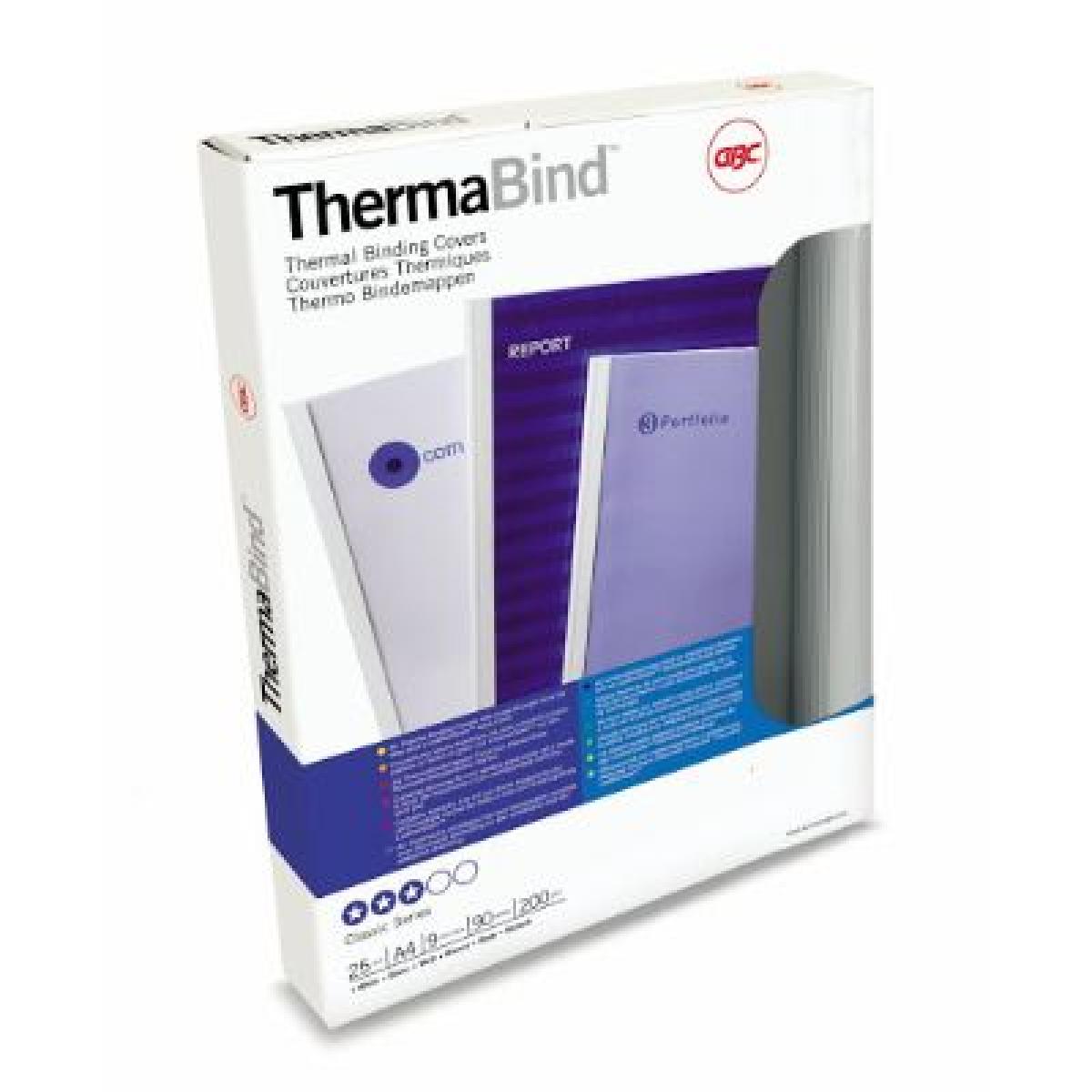 Thermal Binding Cover A4 30 mm - White
