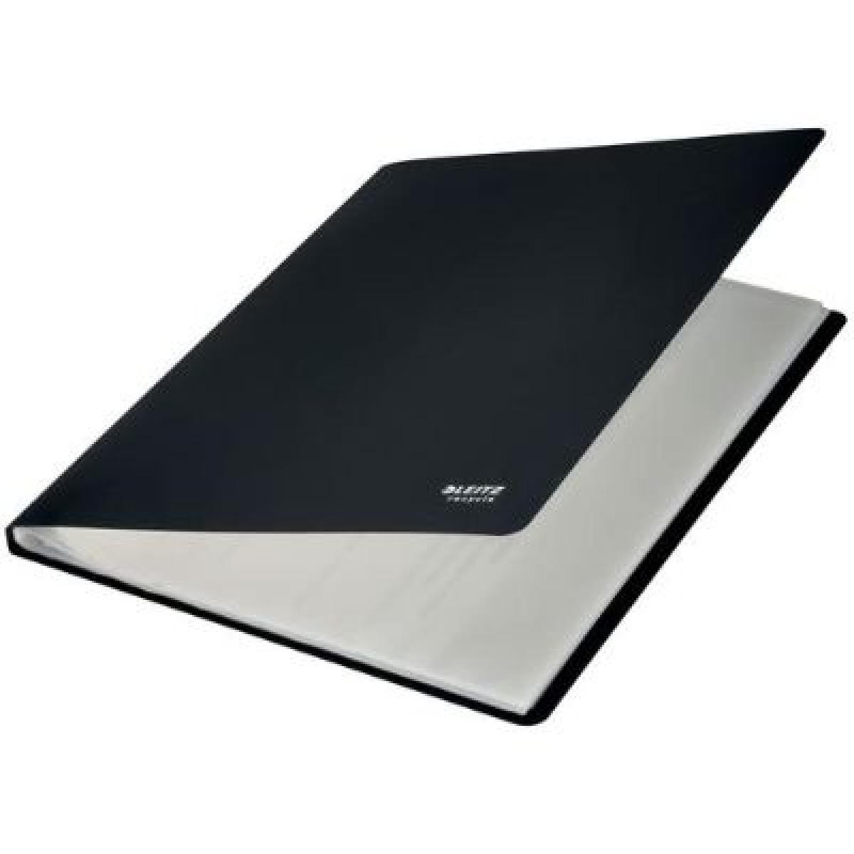 Display Book Solid - 20 Pockets - Black