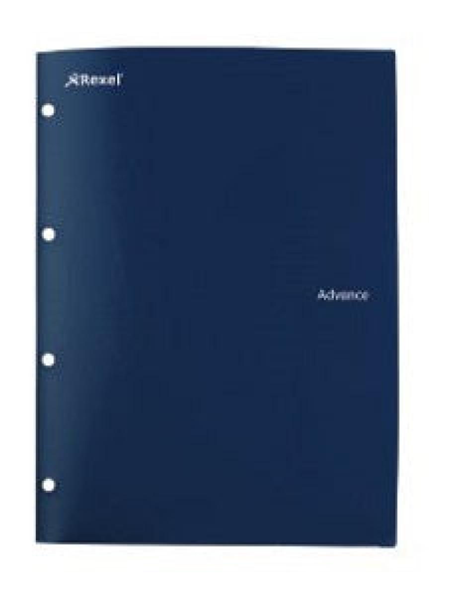 Folder & File Advance StayPut - Navy Blue