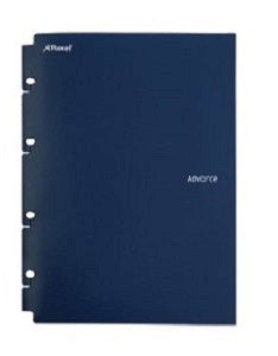Folder Advance Snap In 2 Pocket - Navy Blue