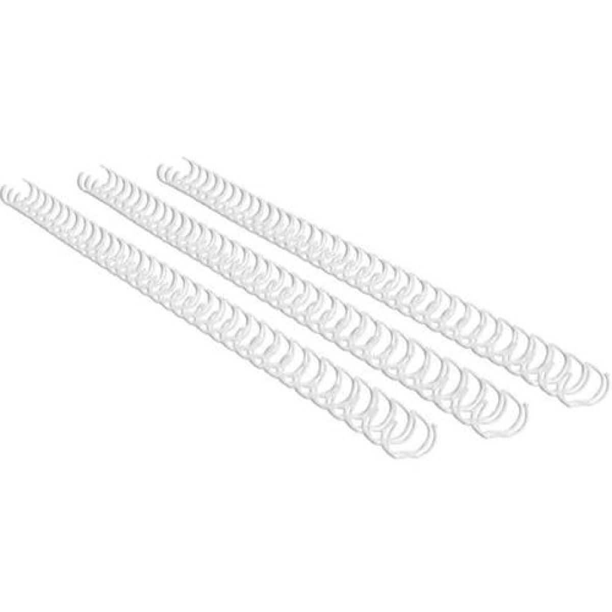 Binding Wire 8 mm A4 34 Loops - Silver - x100