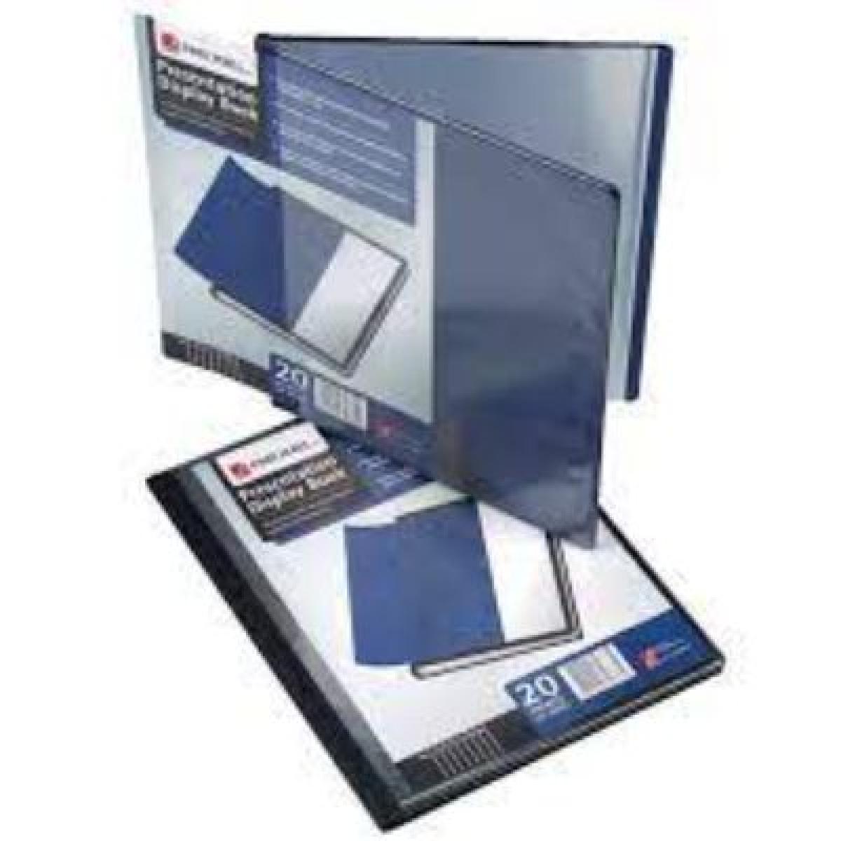 Presentation Display Book 20 Pockets - Black