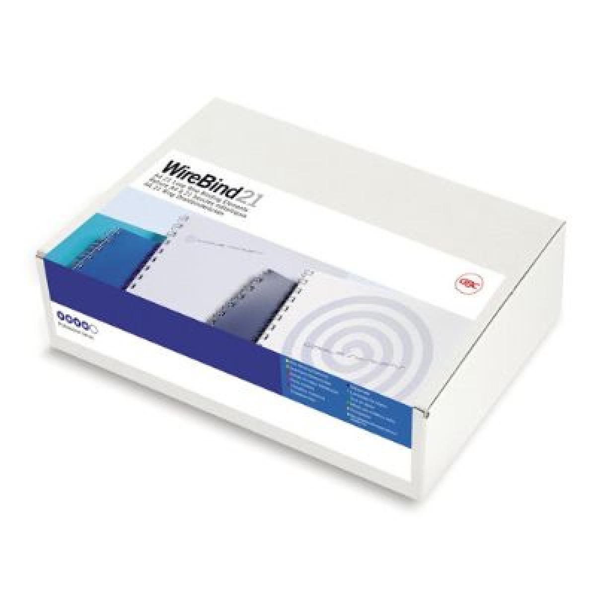 IbiWire Binding Wire 6 mm A4 21 Loops - Black x100