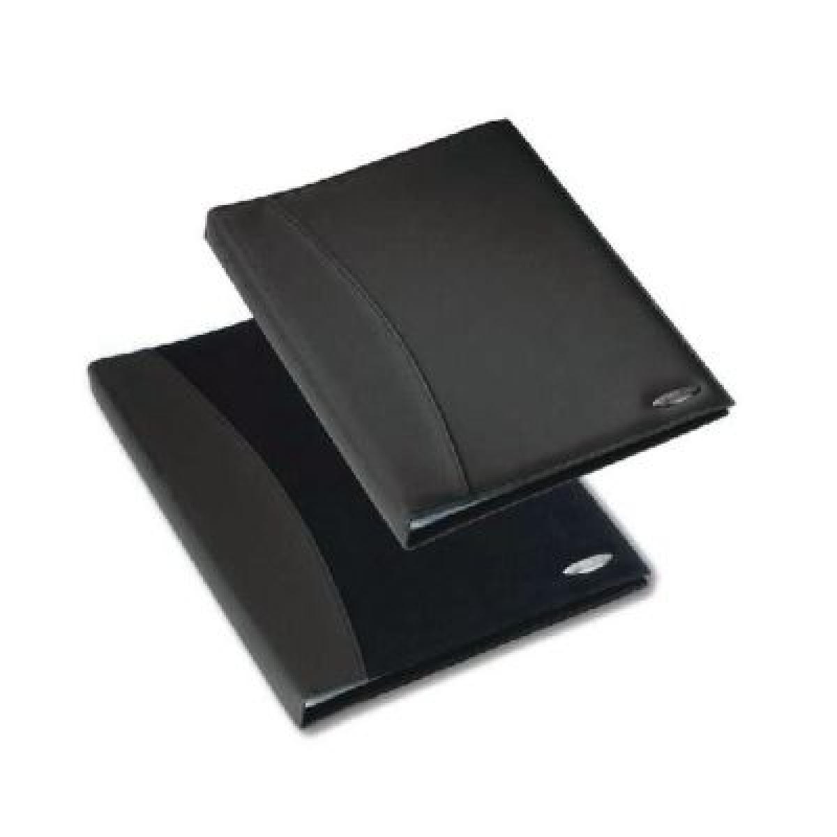 Soft Touch Display Book Smooth 24 Pockets - Black