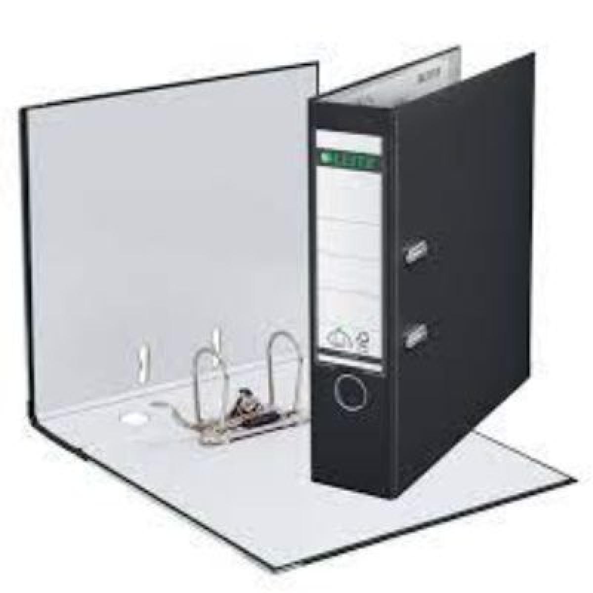 Lever Arch File Active Solid Polypropylene - Black