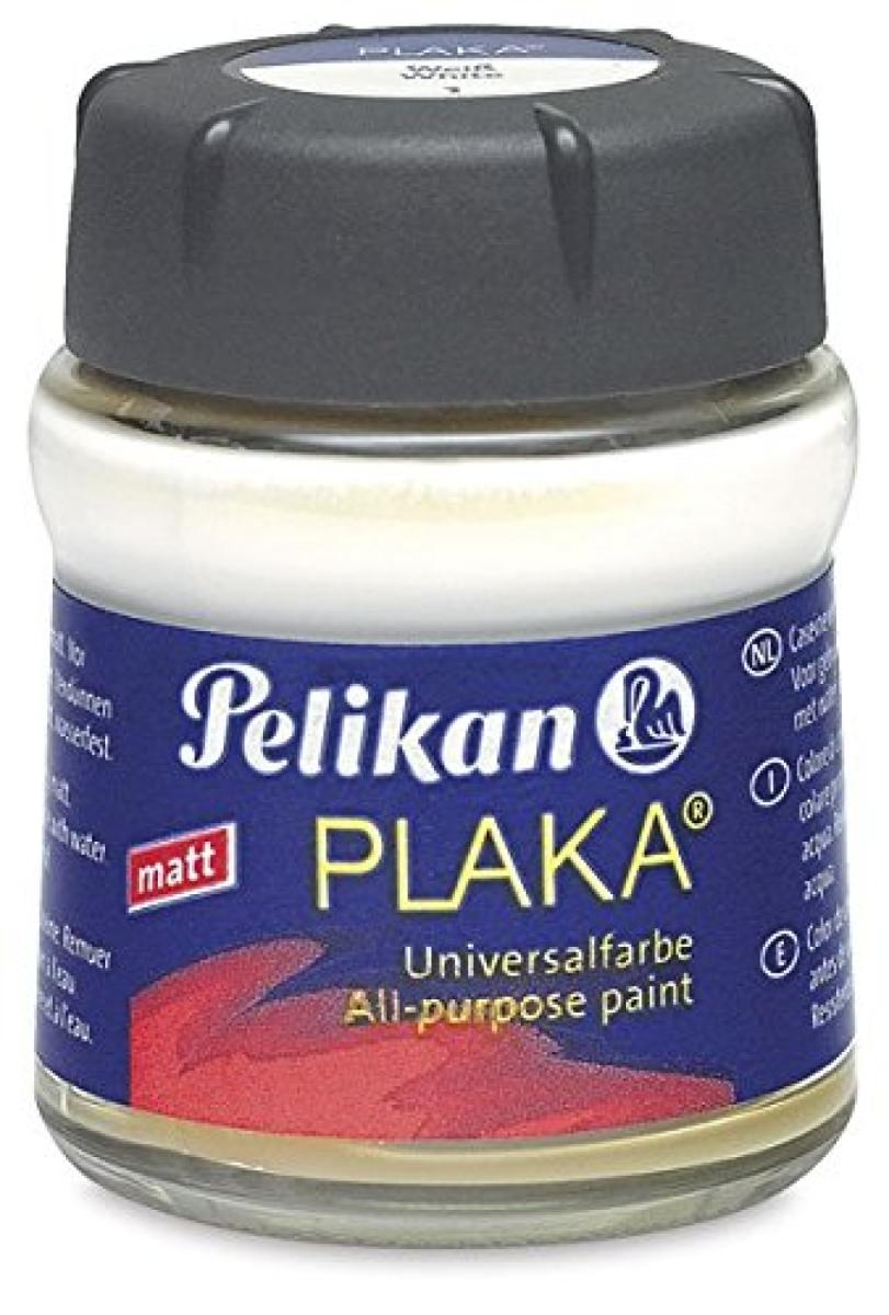 Plaka All Purpose Paint 50 ml - #1 White