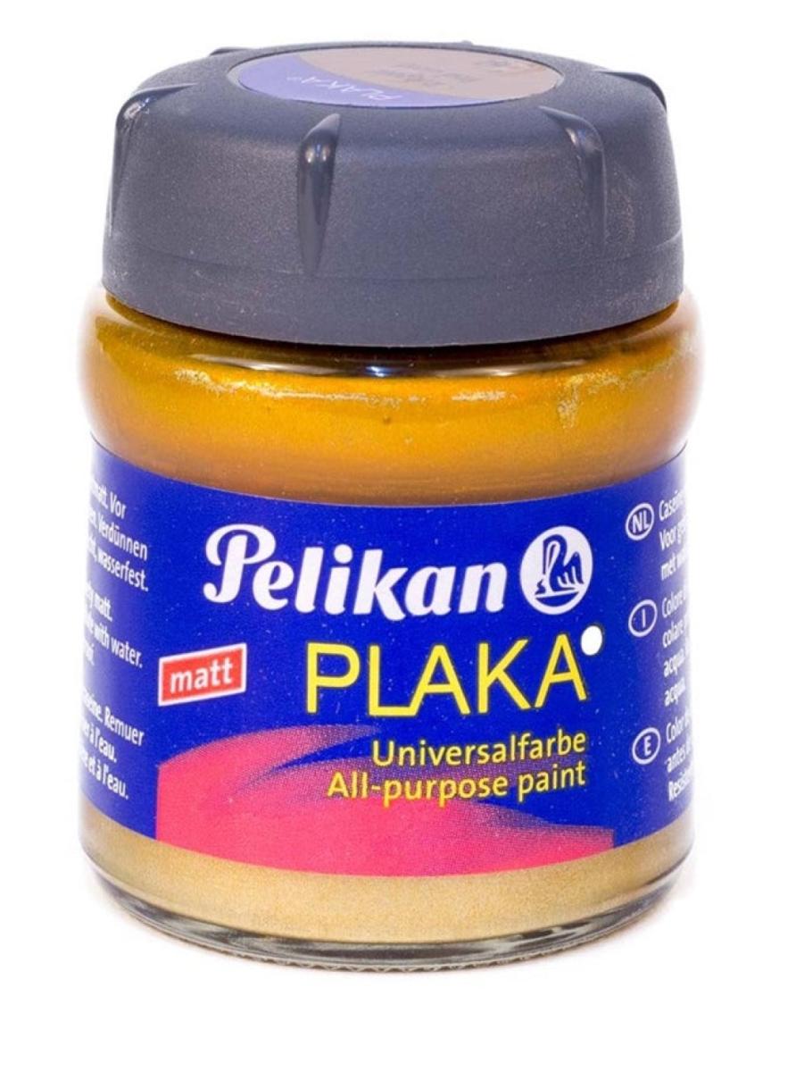 Plaka All Purpose Paint 50 ml - #61 Yellow Gold