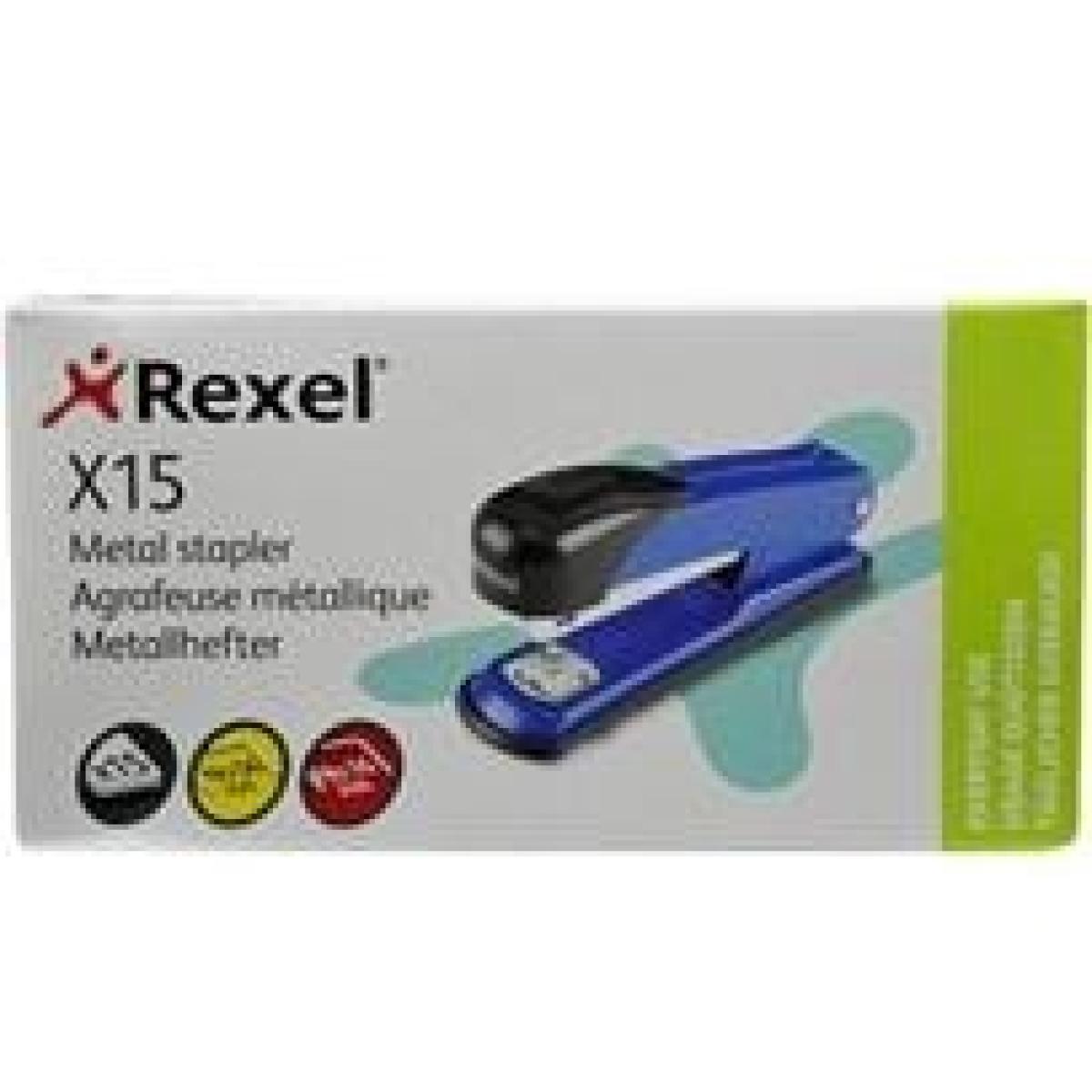 X15 Metal Stapler - Blue