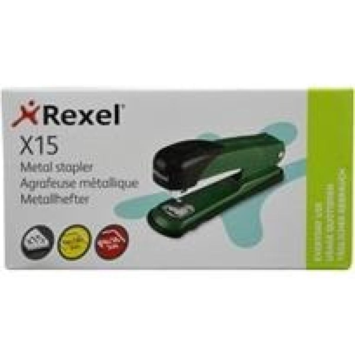 X15 Metal Stapler - Green