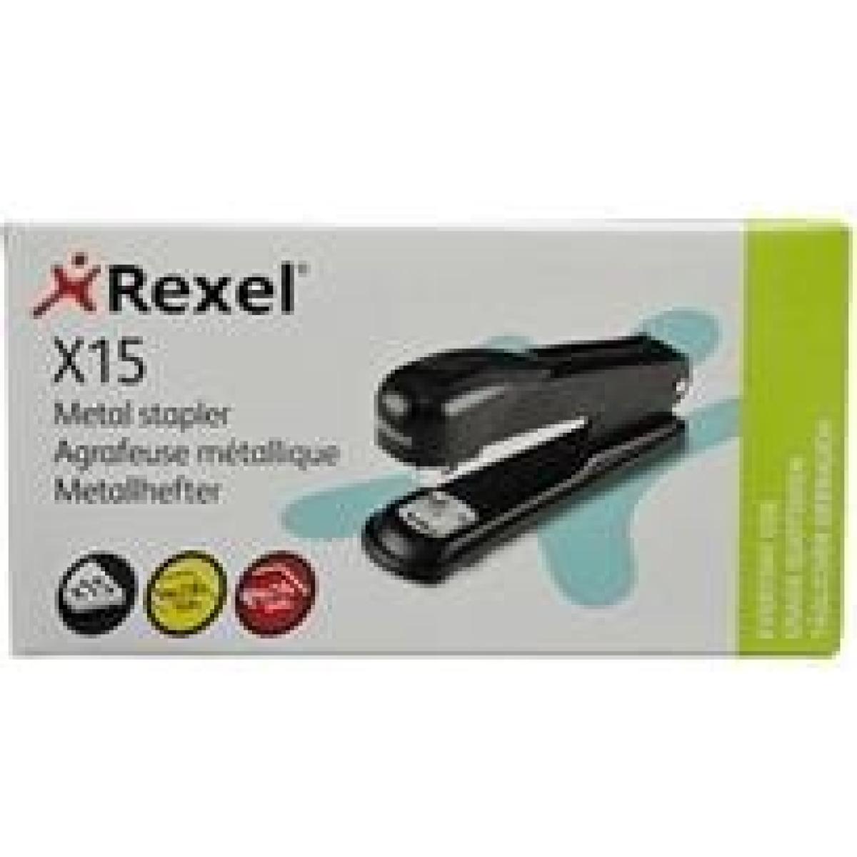 X15 Metal Stapler - Black