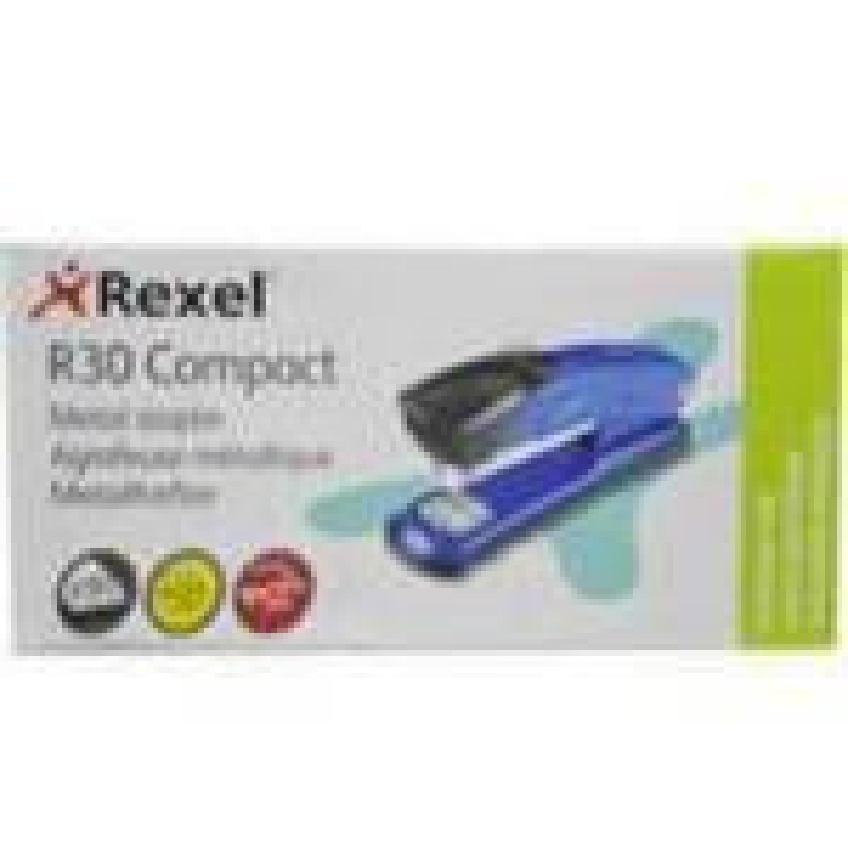 R30 Compact Stapler - Blue