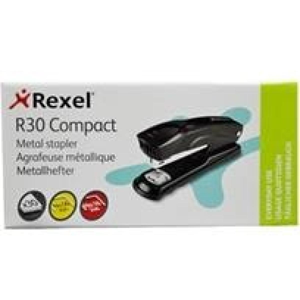 R30 Compact Stapler - Black