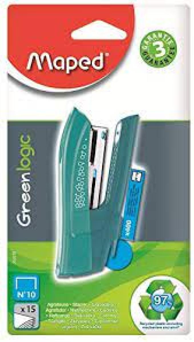 Stapler Green Logic Pocket N10