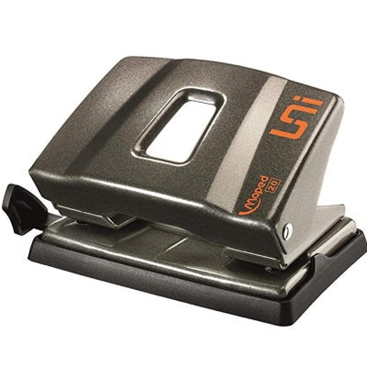 Punch Universal Metal 6/8 Sheets 2 Hole - Black