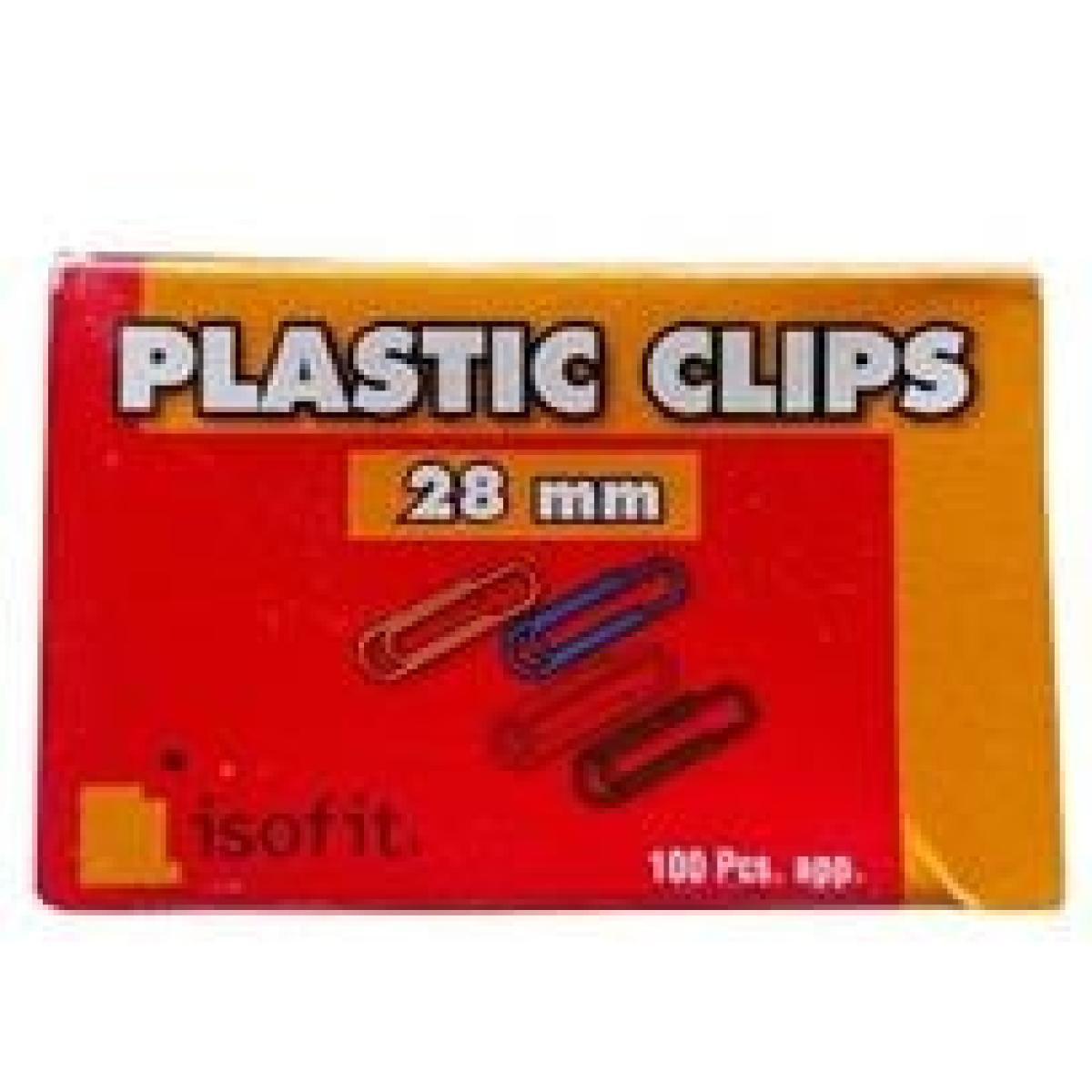 Paper Clips - Coloured x100