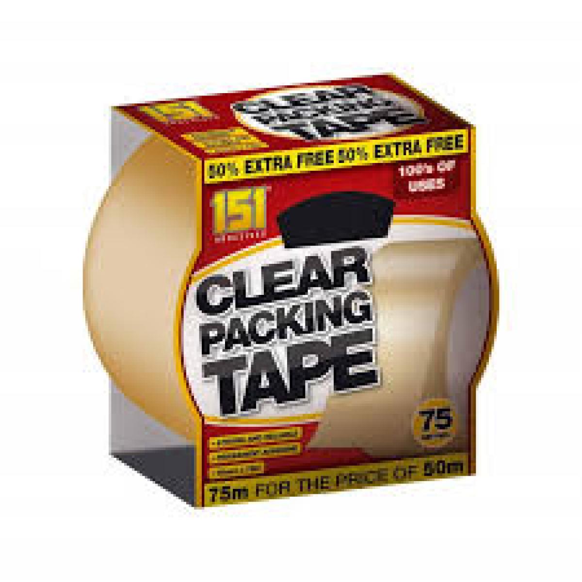 Clear Packing Tape 75 m