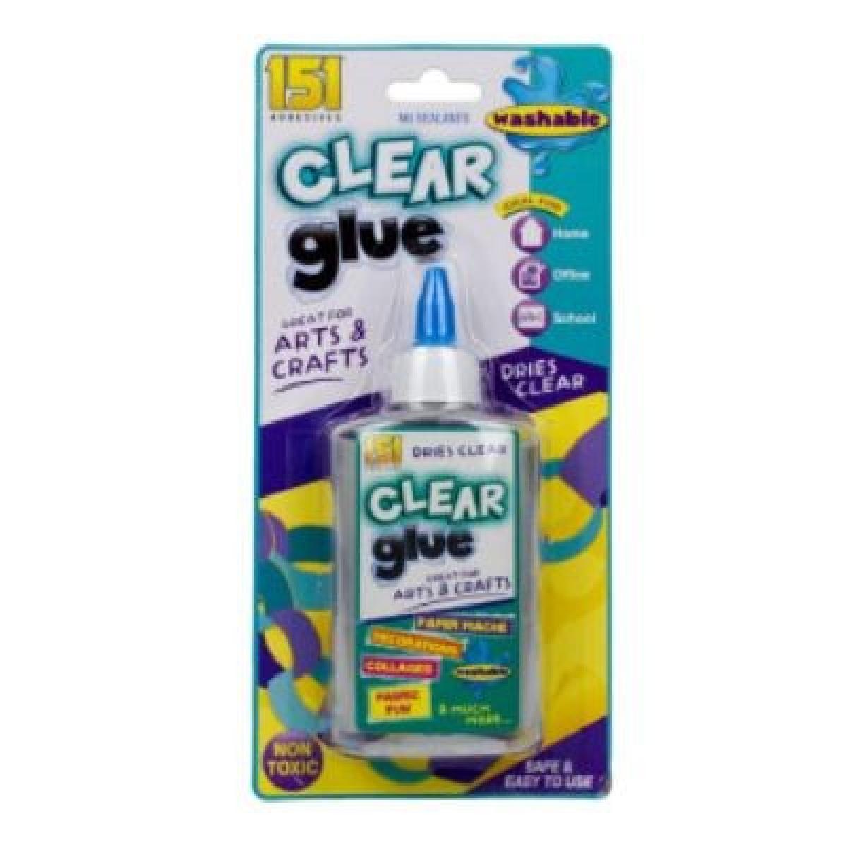 Clear Glue Washable