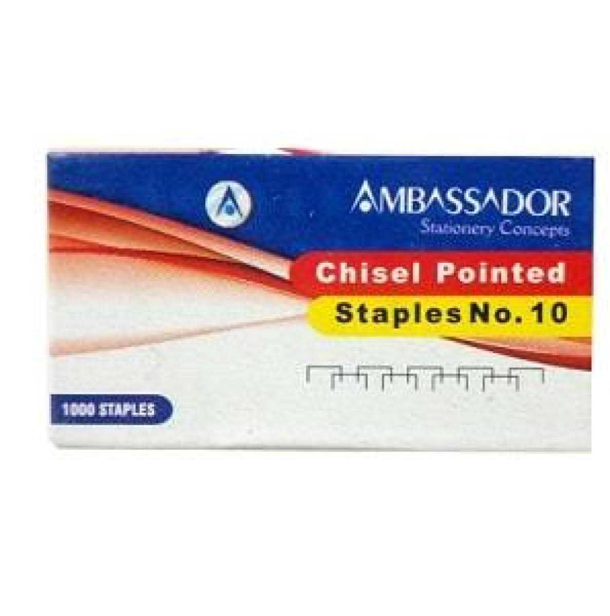Chisel Pointed Staples No.10
