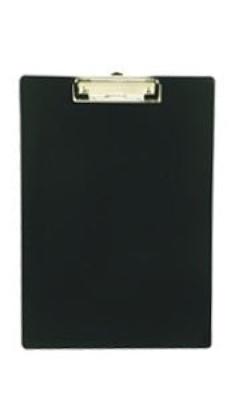 Polypropylene Foolscap Clip Board - Black