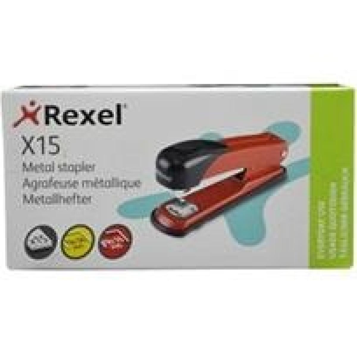 X15 Metal Stapler - Red