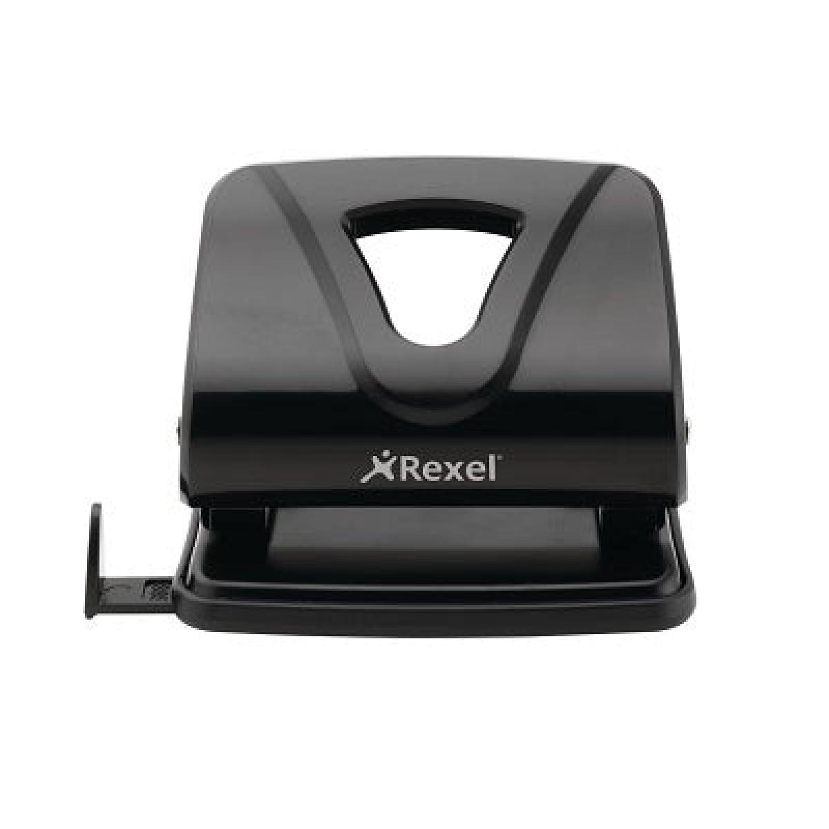 Ecodesk 2 Hole Punch - Black