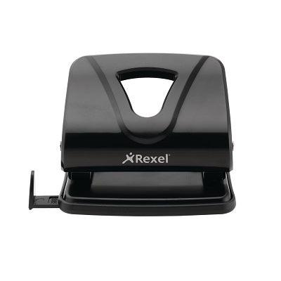 Ecodesk 2 Hole Punch - Black