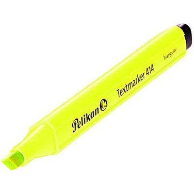 Text Marker Triangular 414 - Yellow