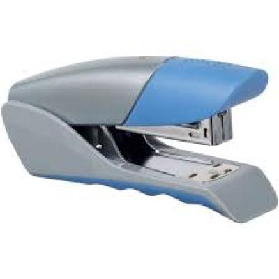 Gazelle Half Strip Stapler - Silver/Blue