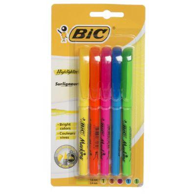 Brite Liner Grip Highlighter Chisel Tip x5