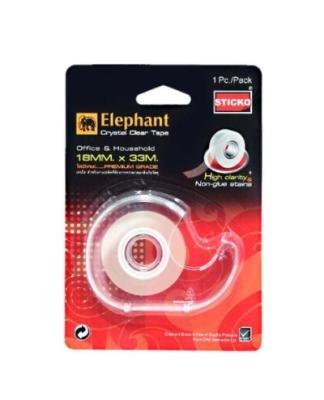 Crystal Clear Tape 18 x 33 m + Dispenser