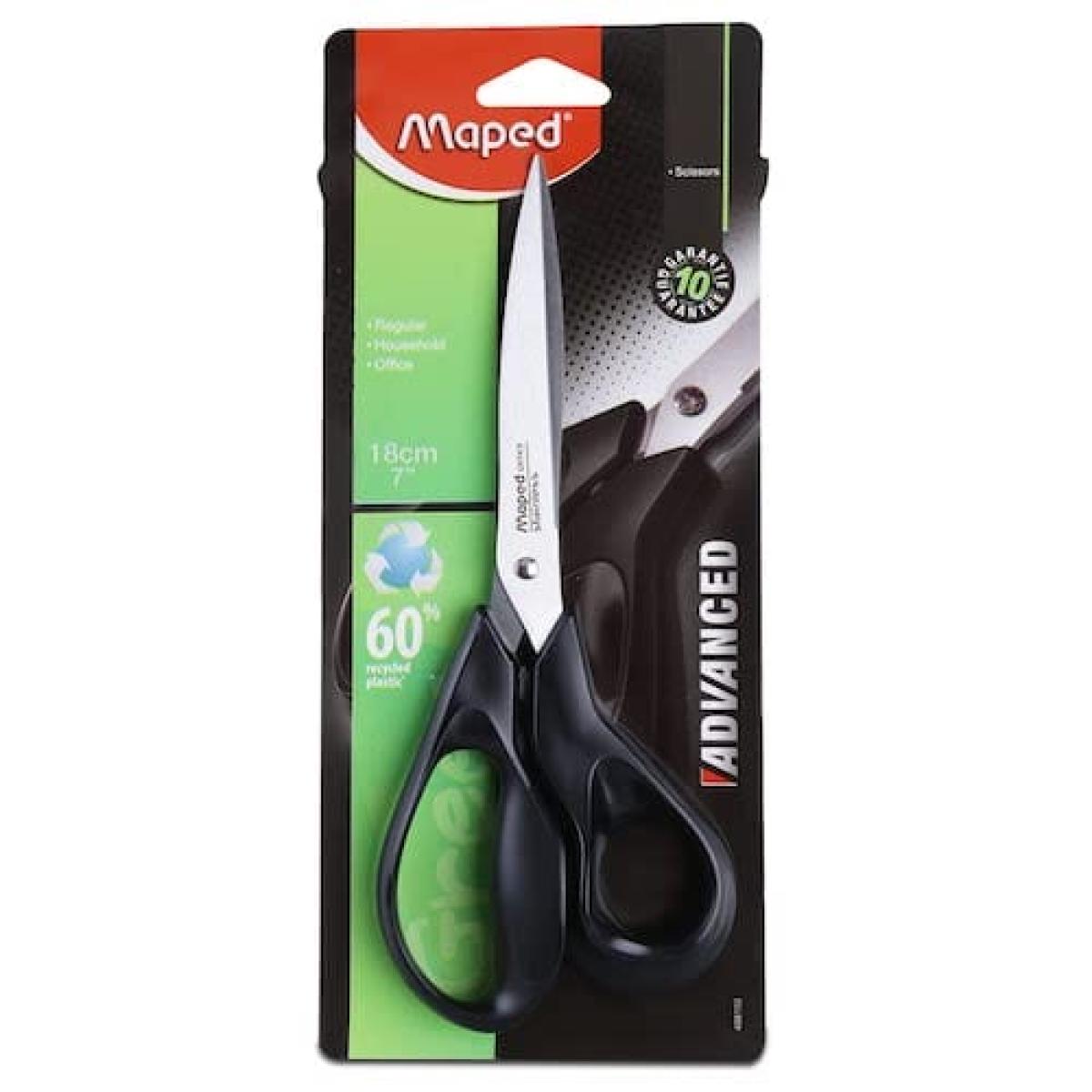 Scissors Advanced Asymmetrical 18 cm - Green
