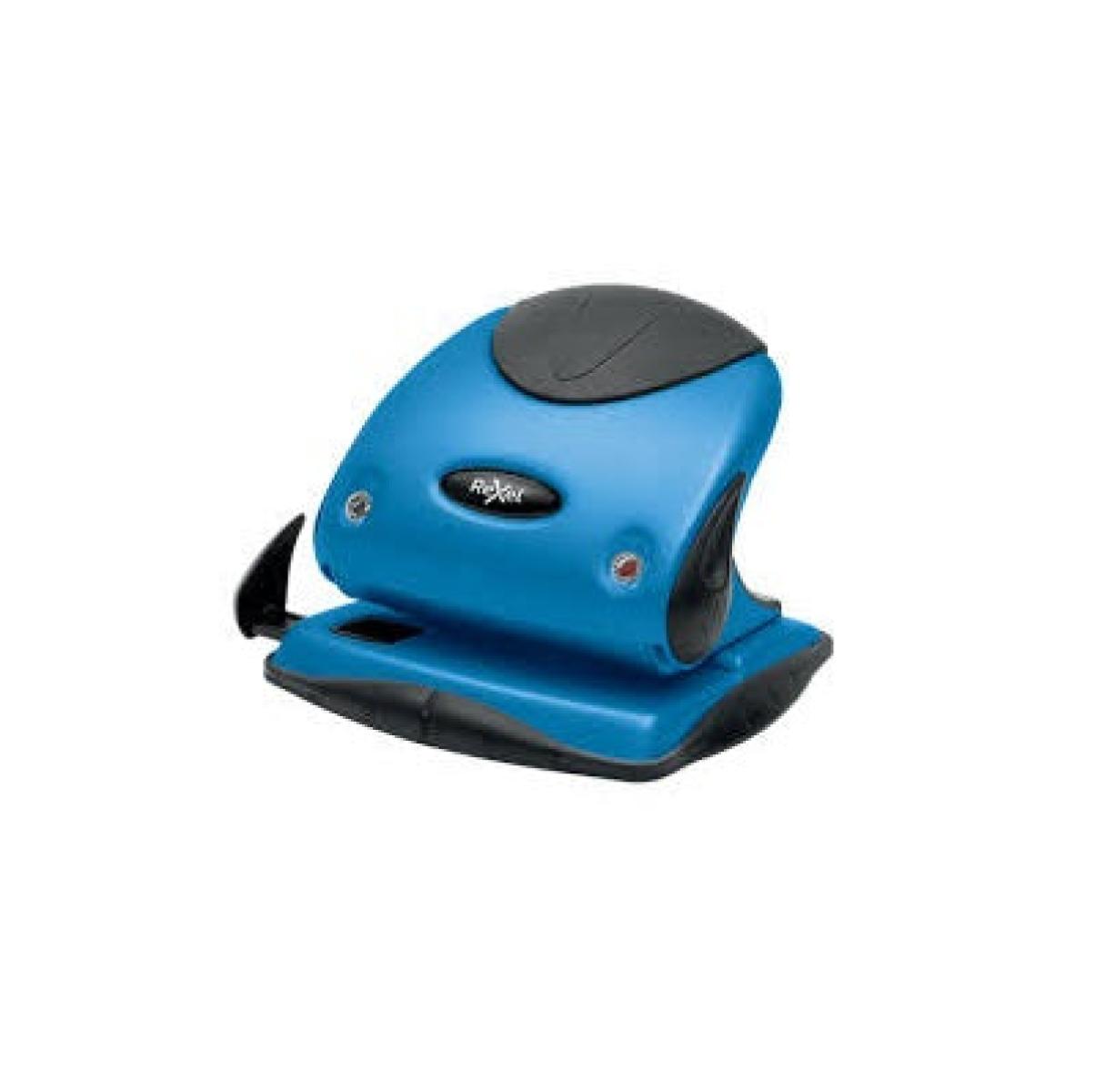 P225 Premium 2 Hole 25 Sheet Punch - Black/Blue