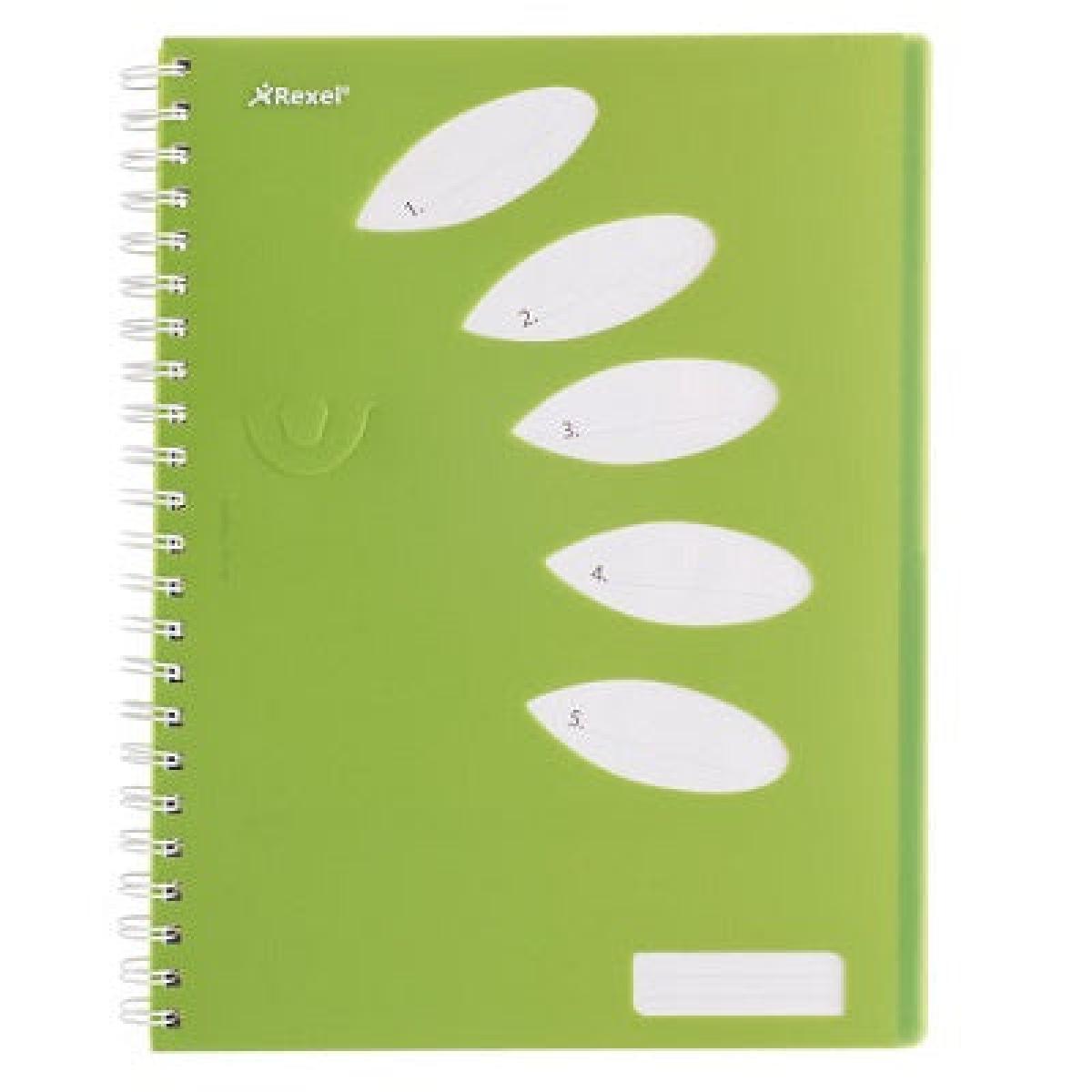 Joy Notebook 5 Subject 250 Pages - Lime