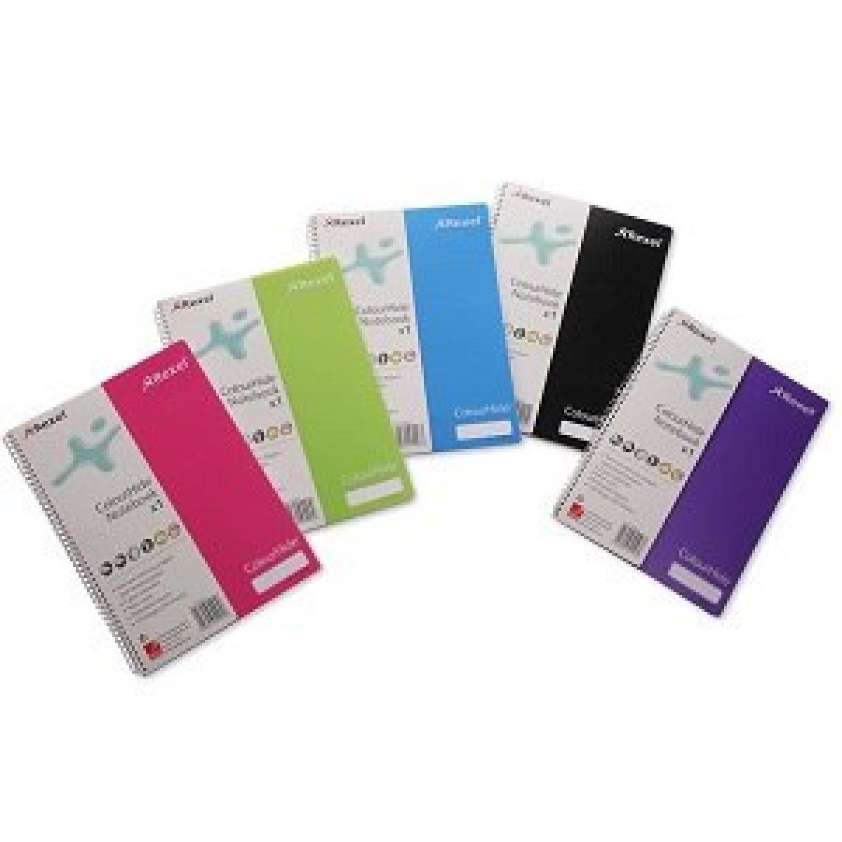 ColourHide Notebook Feint A4 - Black