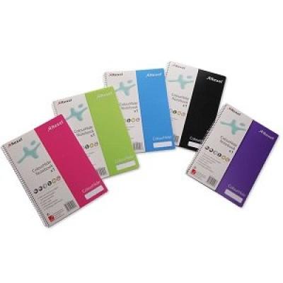 ColourHide Notebook Feint A4 - Black