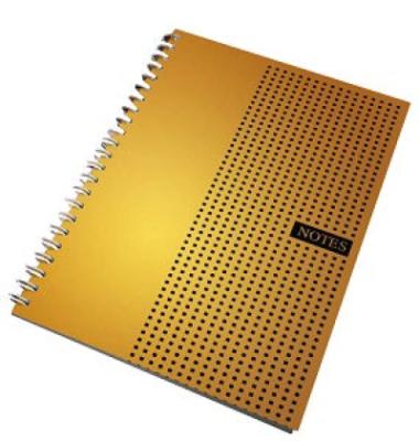 All Sorts A4 Elastic Notepad