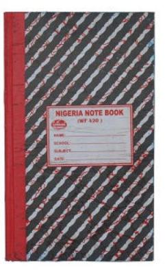 Hard Cover Notebook - Big
