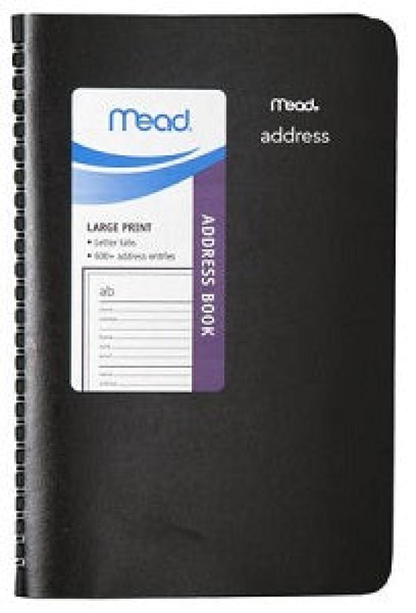 Large Print Address Book