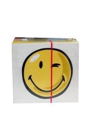 Smiley Note Cube 8 x 8 x 7 cm -