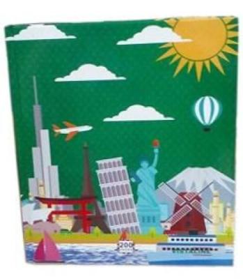 Short Notebook Hard Cover 200 Pages