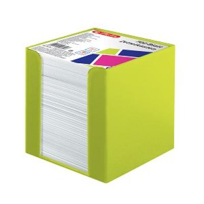 Sporty Lemon Note Cube Box 9 x 9 mm -