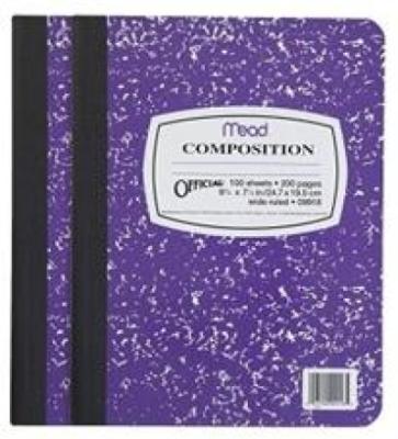 Square Deal Composition Book Wide Ruled Multi Colour