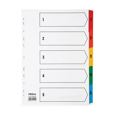 Mylar Reinforced Index 1-10 - Color