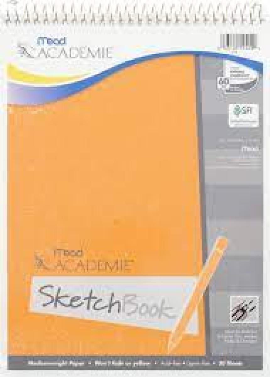 Academie Sketch Book 9 x 12 Inches -