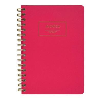 Cambridge Fashion Twin Wire Business Notebook - Pink