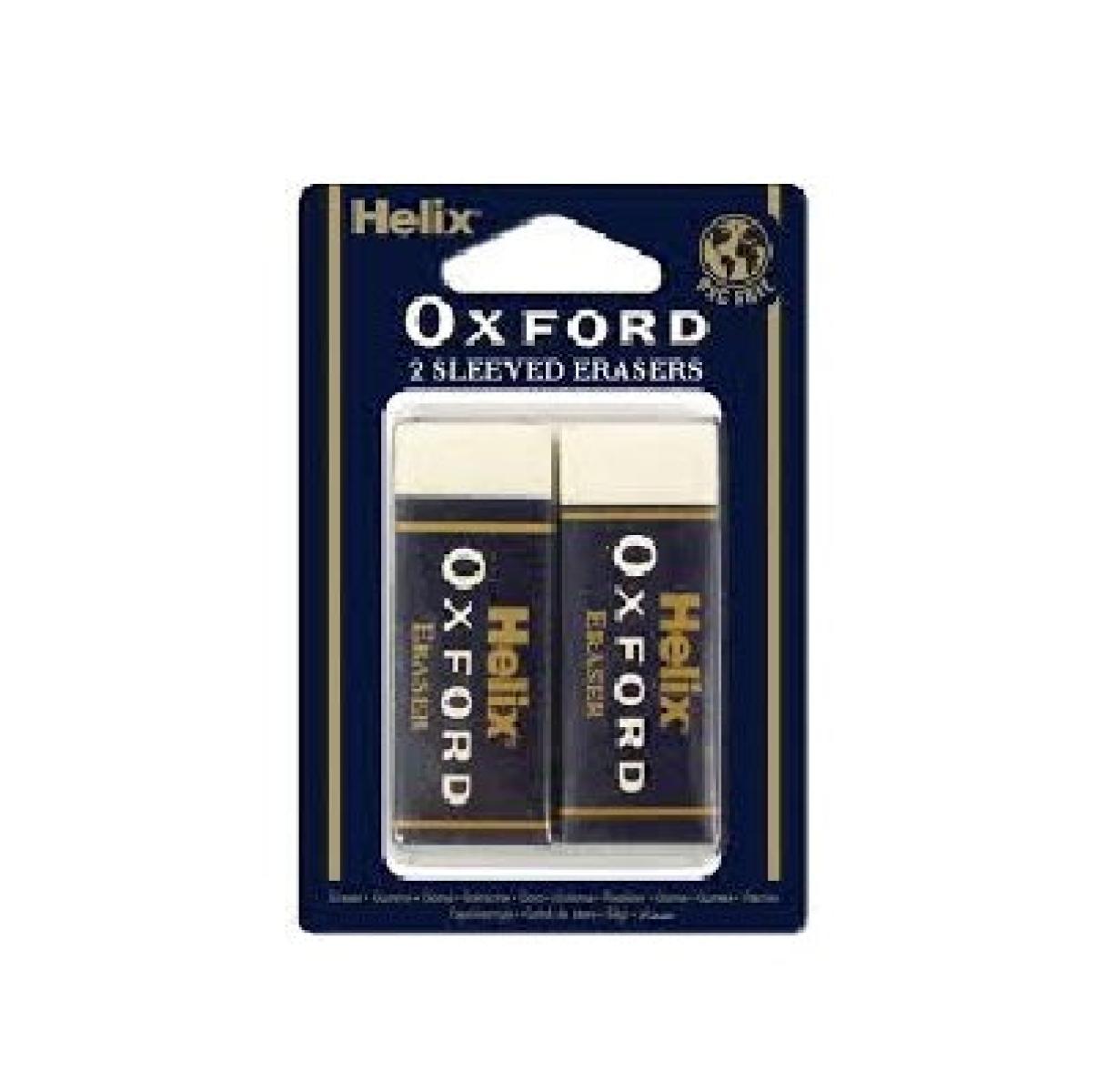 Oxford Large Eraser x 2