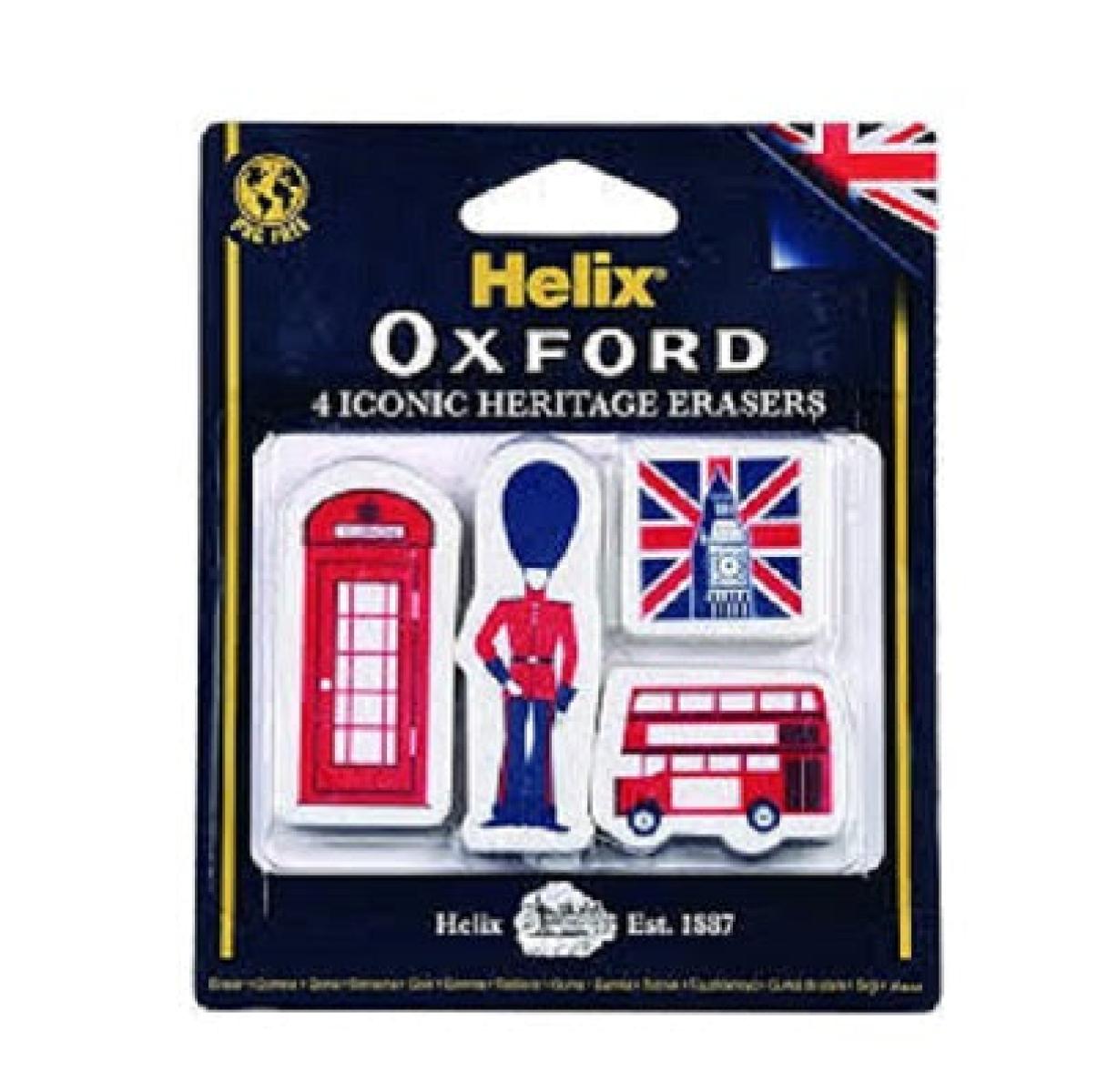 Oxford Heritage Erasers x 4